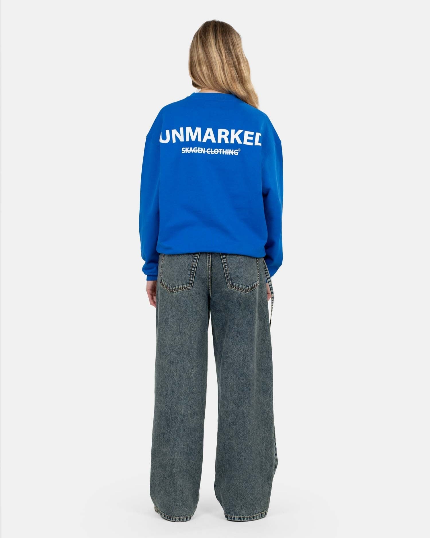 UNMARKED Sweatshirt Royal Blue | Skagen - clothing.dk